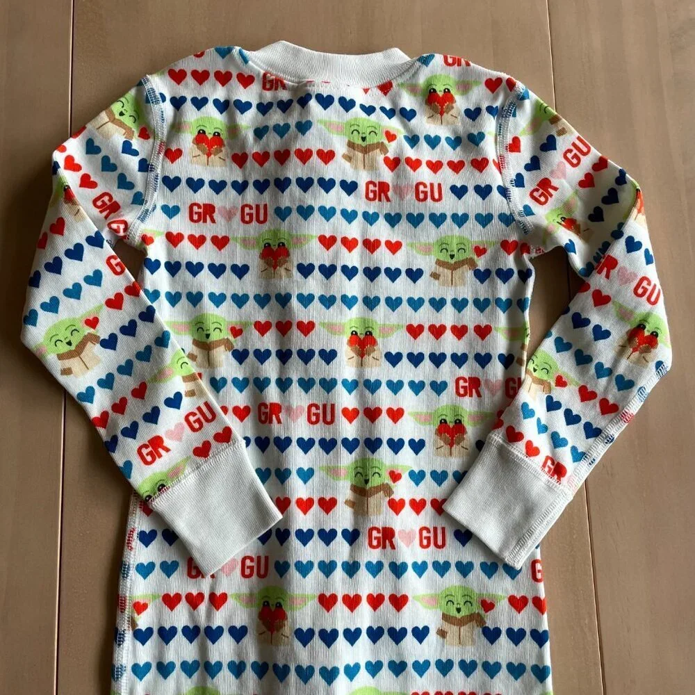NEW Hanna Andersson X Star Wars Organic Cotton Sleeper, Grogu Love - Size‎ 3T